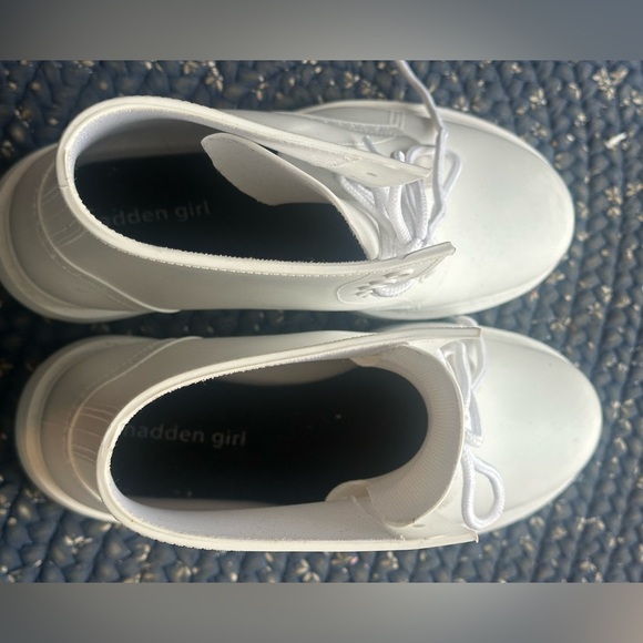 Madden Girl White Combat Boots | 8 | Worn 1x EUC - Picture 5 of 16